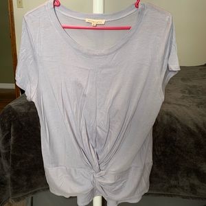 Lavender Knotted Tee